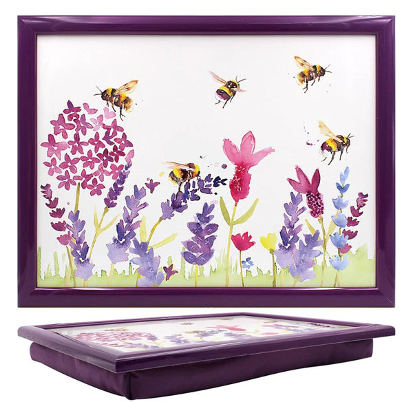 Lavender & Bees Lap Tray