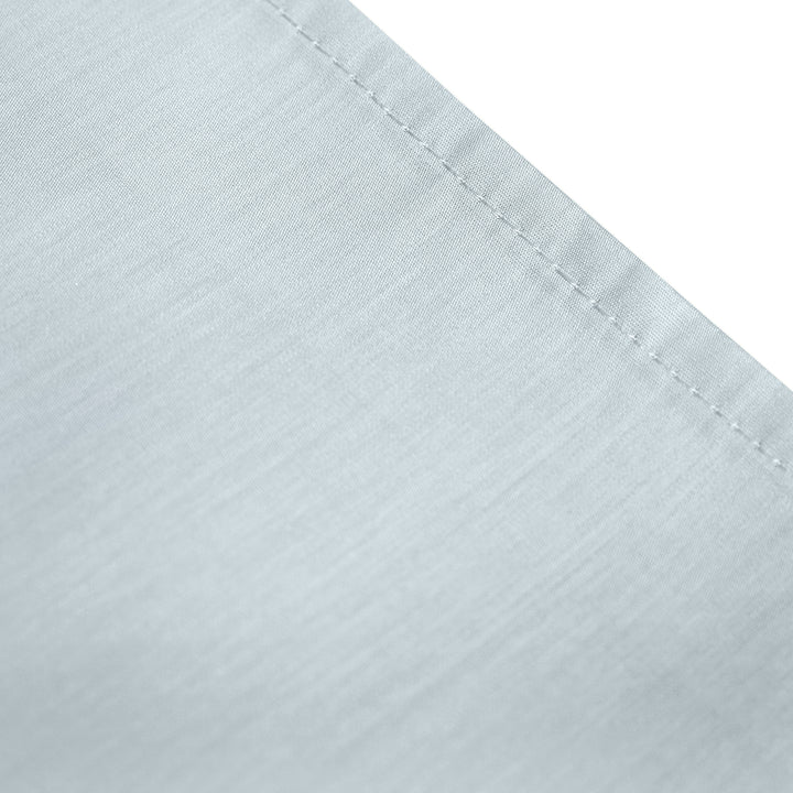 Serene Plain Dyed Fitted Bed Sheet (32cm) - Duck Egg - Williamsons Factory Shop