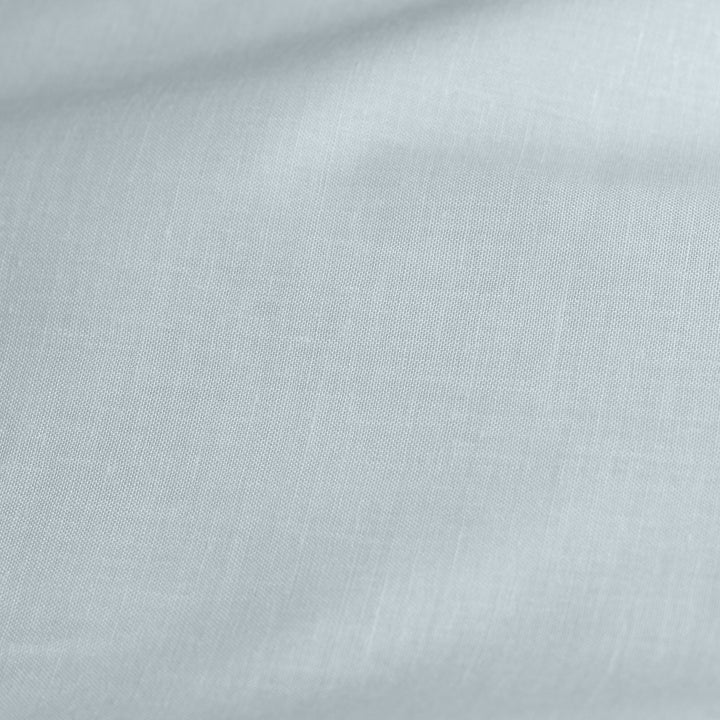 Serene Plain Dyed Fitted Bed Sheet (32cm) - Duck Egg - Williamsons Factory Shop