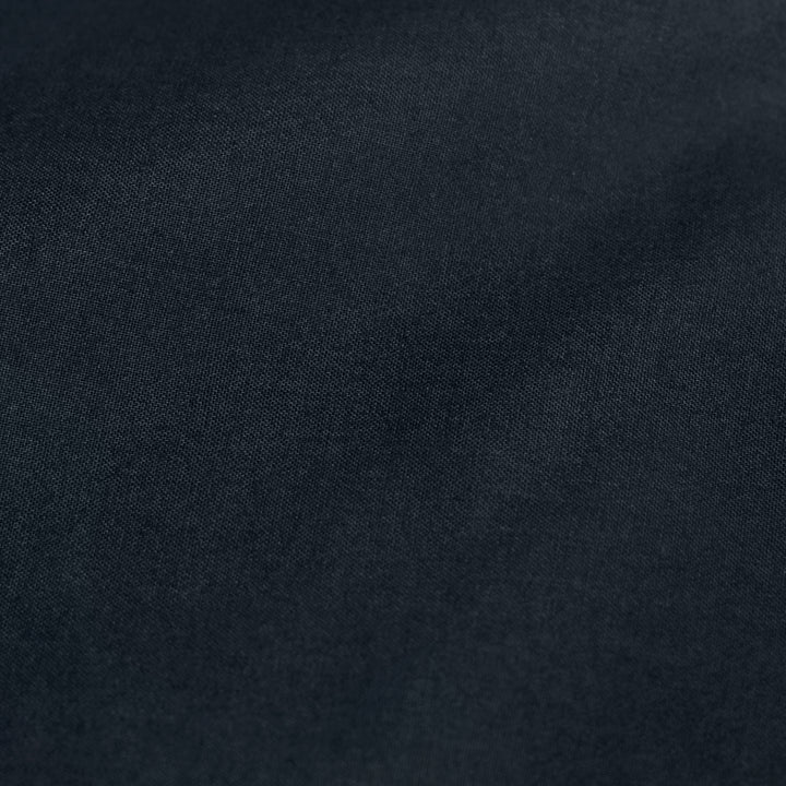 Serene Plain Dyed Fitted Bed Sheet (32cm) - Navy - Williamsons Factory Shop