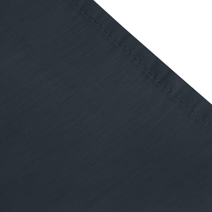 Serene Plain Dyed Fitted Bed Sheet (32cm) - Navy - Williamsons Factory Shop