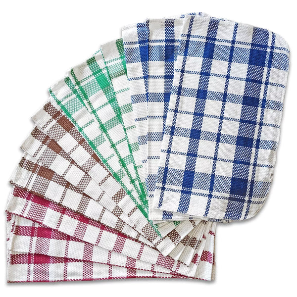 Riggs Oxford Check Dish Cloth - Williamsons Factory Shop