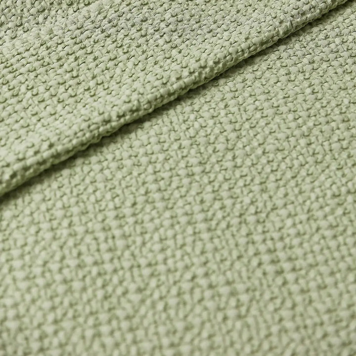 Santa Luzia Waffle Bedspread - Khaki Green - Williamsons Factory Shop