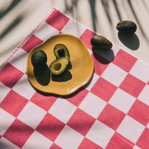Gibalta Chequered Beach Towel