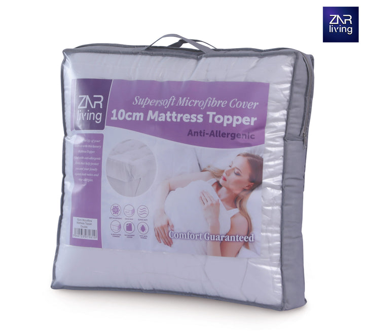 ZNR Living Supersoft Mattress Topper (10cm) - Williamsons Factory Shop