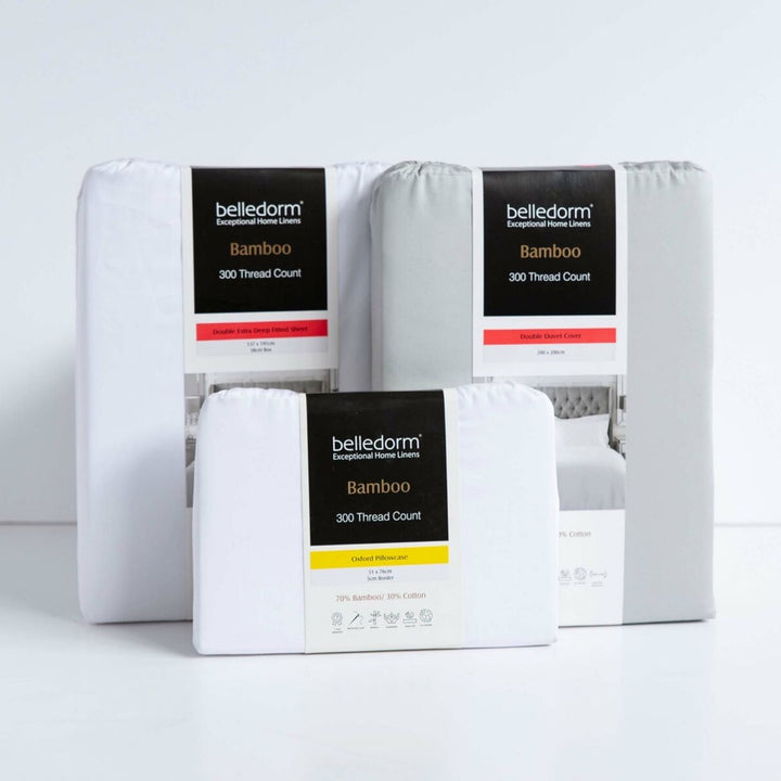 Belledorm 300TC Bamboo Sheets - Platinum