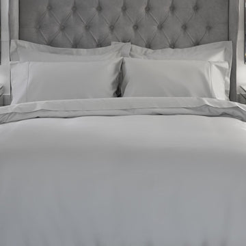 Belledorm 300TC Bamboo Duvet Cover - Platinum - Williamsons Home