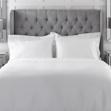 Belledorm 300TC Bamboo Duvet Cover - White - Williamsons Home