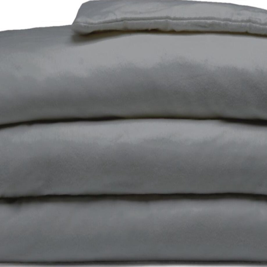 Belledorm Brushed Cotton Duvet Cover Set - Charcoal