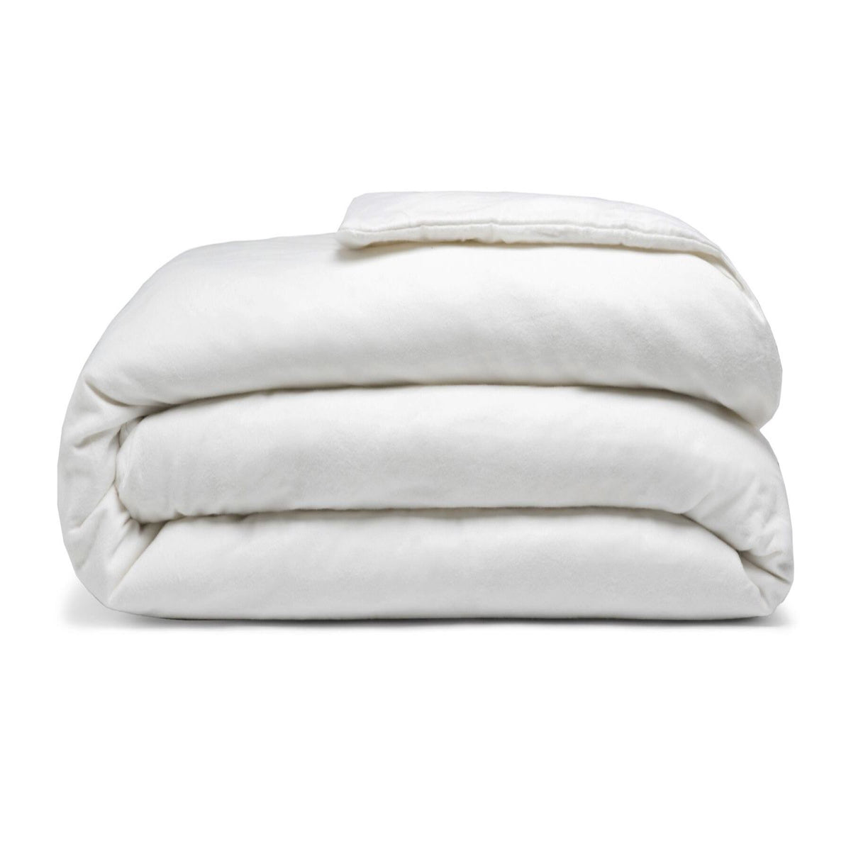 Belledorm Brushed Cotton Duvet Cover Set - White - Williamsons Home