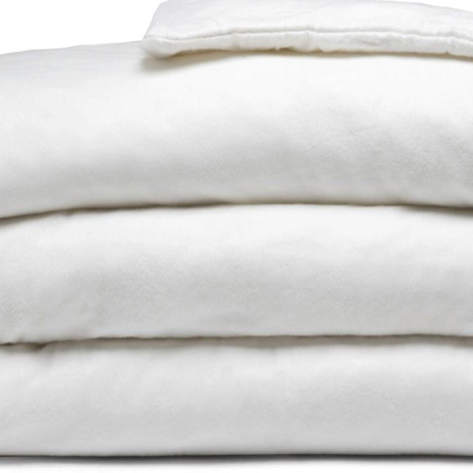 Belledorm Brushed Cotton Duvet Cover Set - White