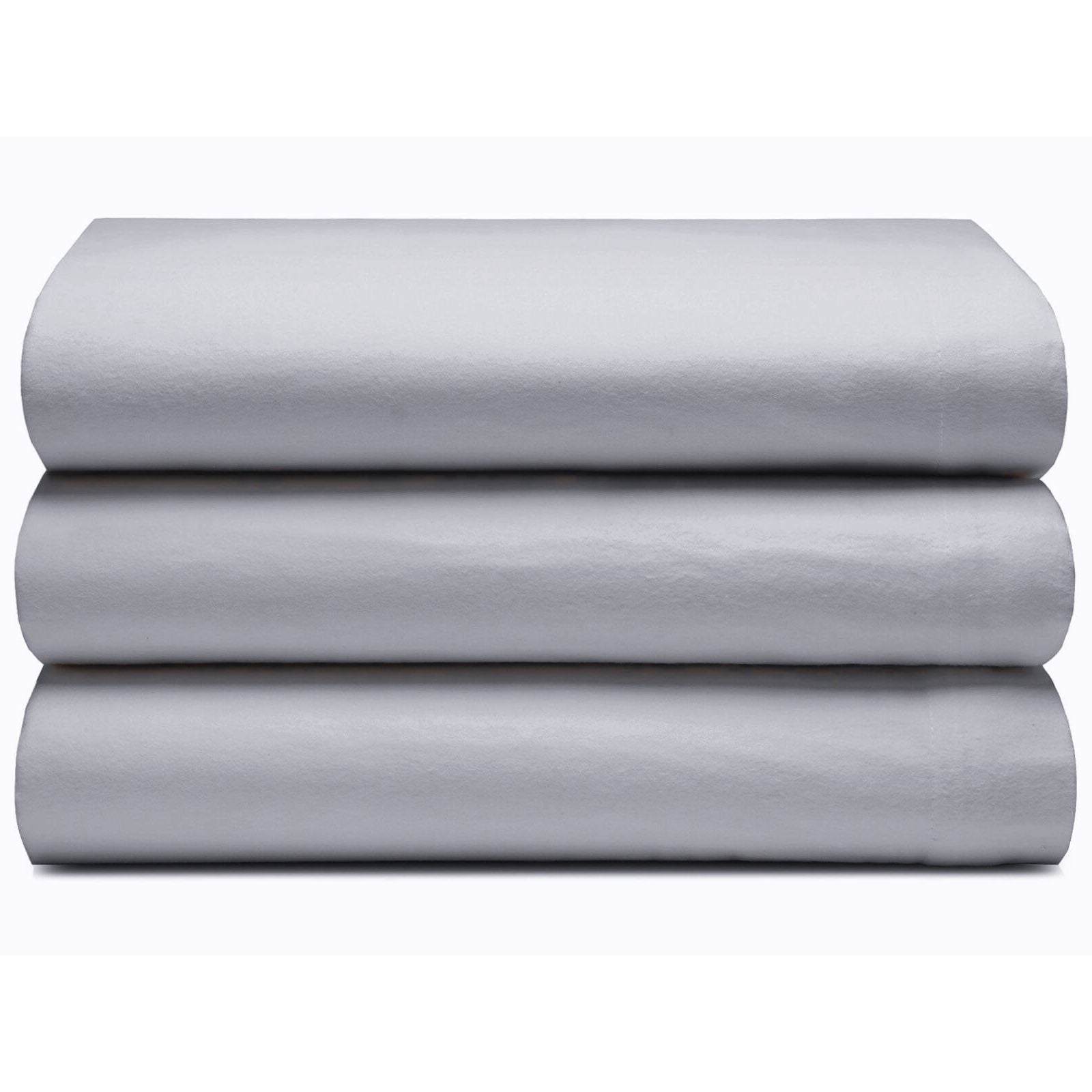Riggs Premier Flannelette Brushed Cotton Sheets - Grey
