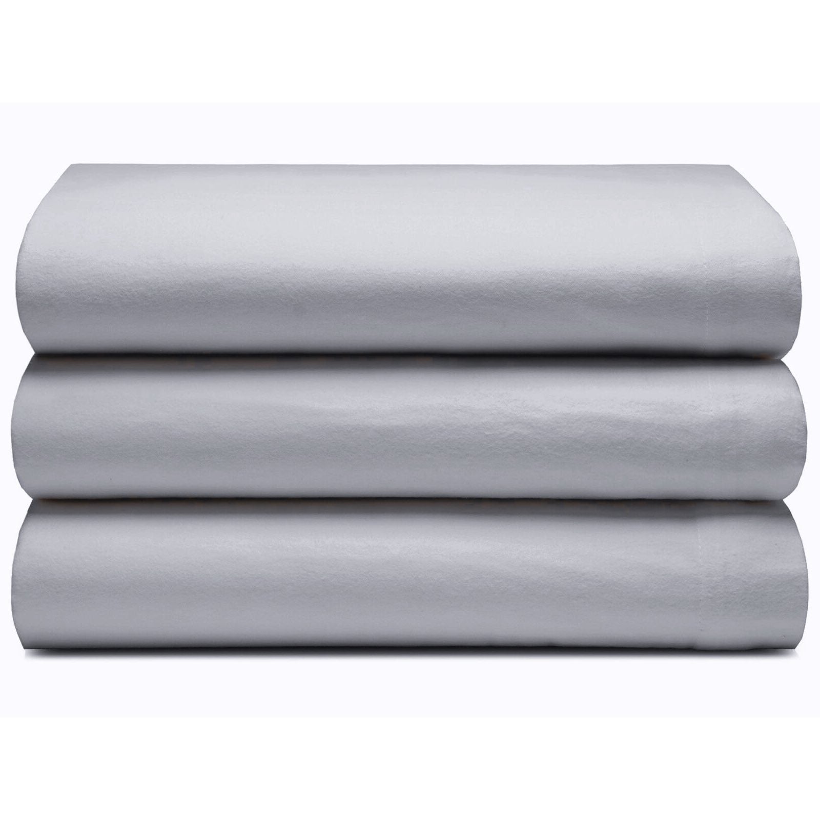 Riggs Premier Flannelette Brushed Cotton Sheets - Grey