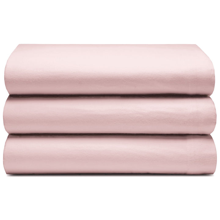 Riggs Premier Flannelette Brushed Cotton Sheets - Pink - Williamsons Factory Shop
