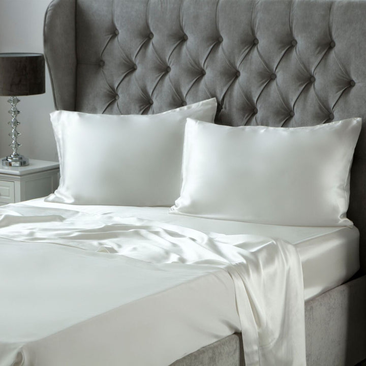 Belledorm 100% Mulberry Silk Sheets - Ivory - Williamsons Factory Shop