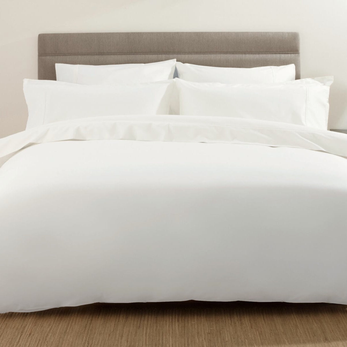 Belledorm 600TC Cotton Sateen Duvet Cover - Ivory - Williamsons Home