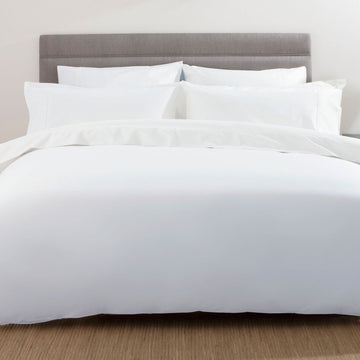 Belledorm 600TC Cotton Sateen Duvet Cover - White - Williamsons Home