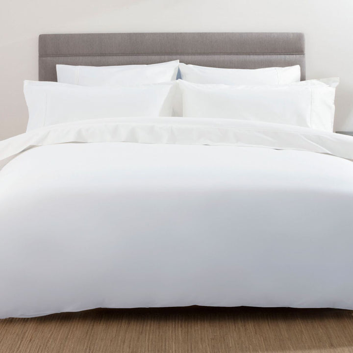 Belledorm 600TC Cotton Sateen Duvet Cover - White - Williamsons Factory Shop