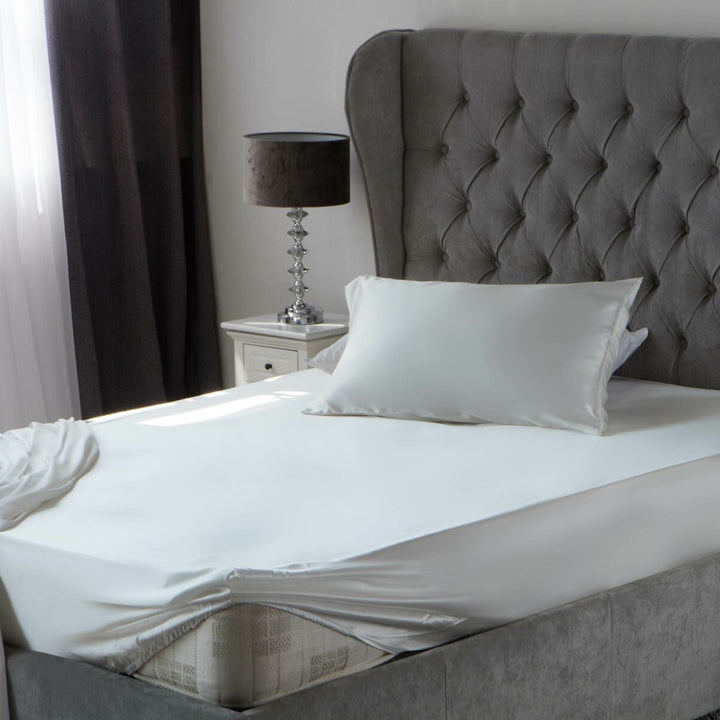 Belledorm 100% Mulberry Silk Sheets - Ivory - Williamsons Factory Shop