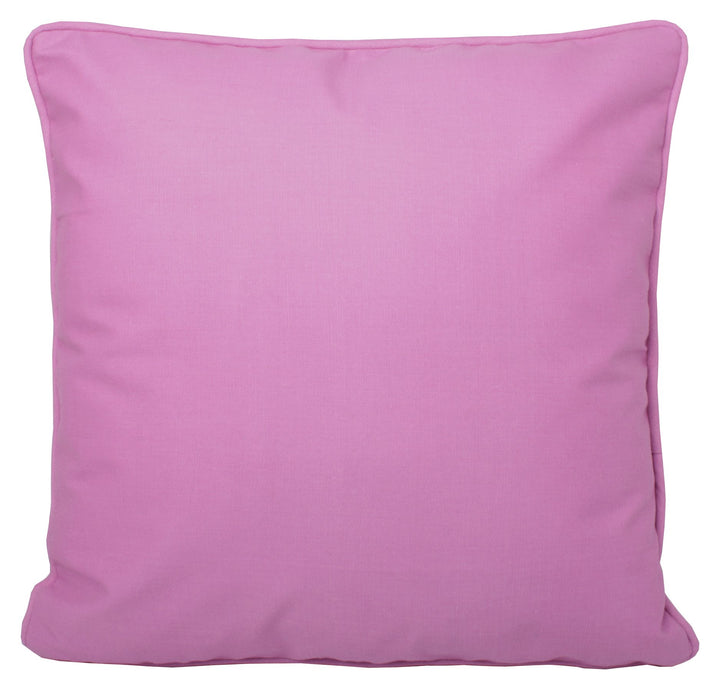 Fusion Plain Outdoor Cushion Cover - Pink - Williamsons Factory Shop