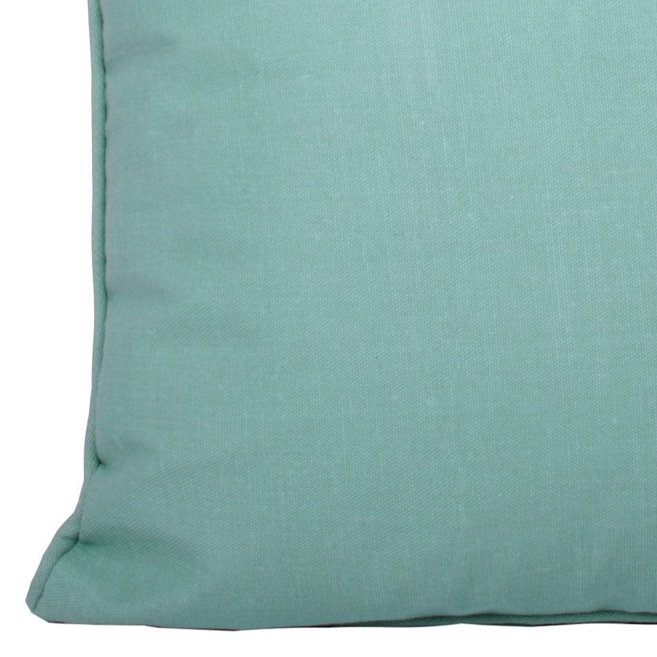 Fusion Plain Outdoor Cushion Cover - Teal