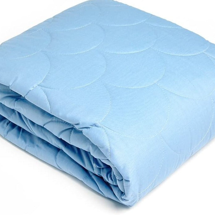 Charlotte Fitted Bedspread Set - Blue - Williamsons Factory Shop