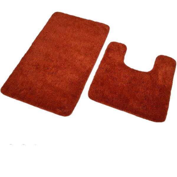 Antron Luxury Non-Slip Bath Mat - Terracotta - Williamsons Factory Shop