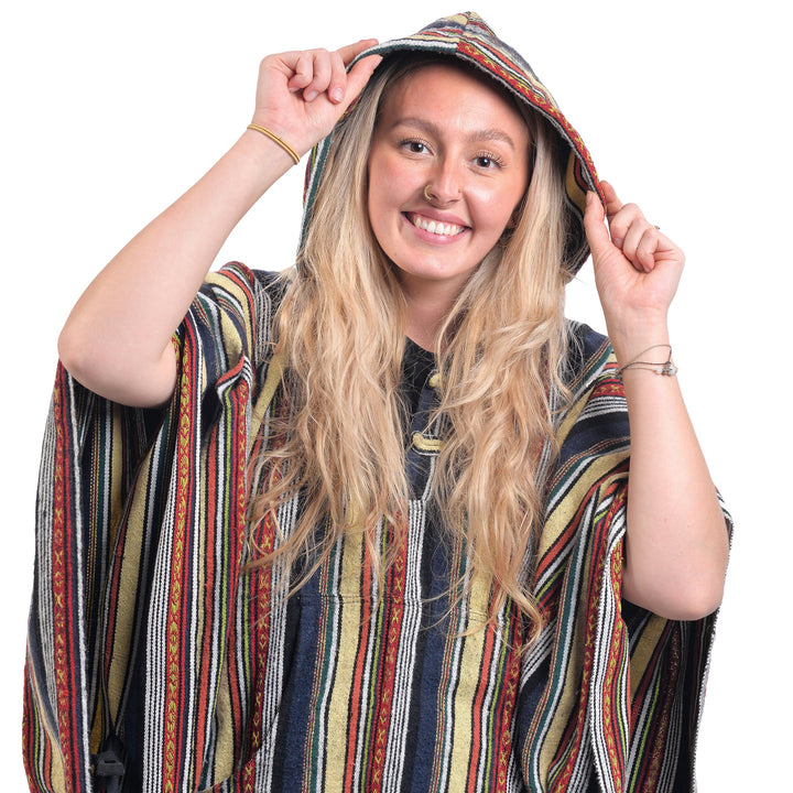 Unisex Hip Hoodie Adult Poncho - Williamsons Factory Shop