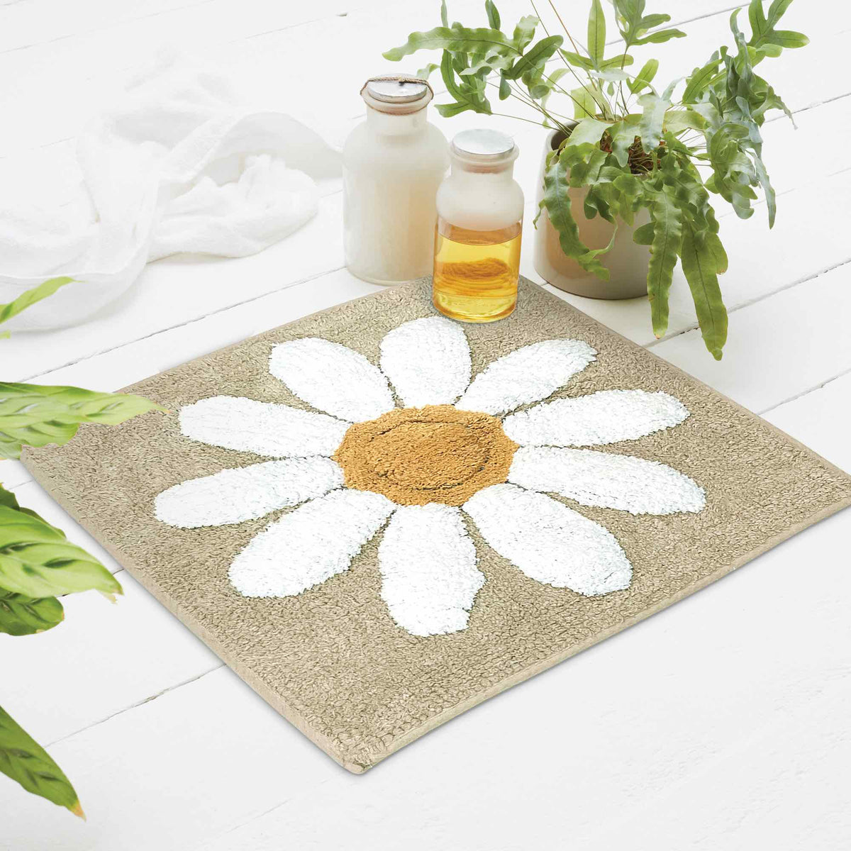 Fluer Shower Mat - Natural - Williamsons Home