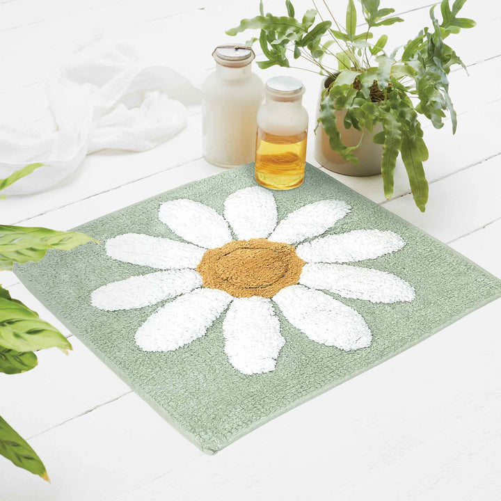 Fluer Shower Mat - Teal - Williamsons Factory Shop