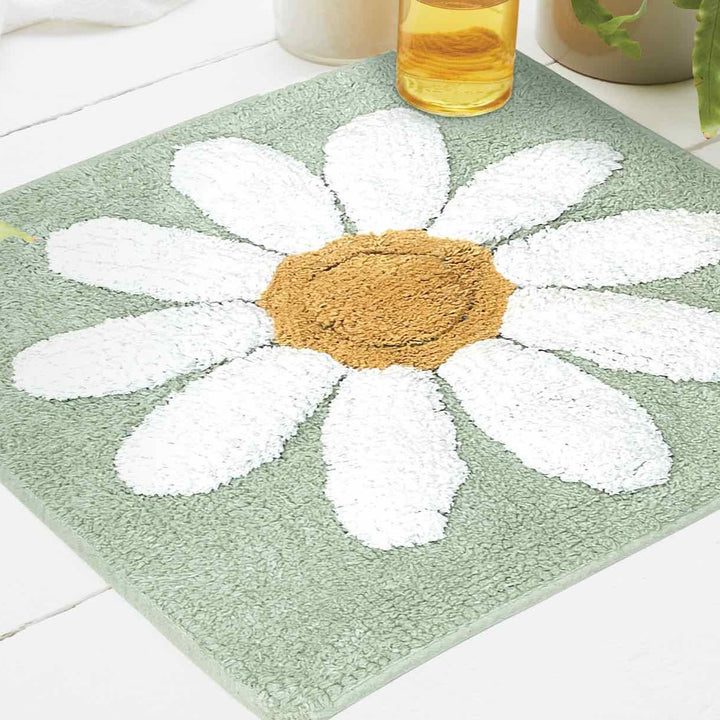 Fluer Shower Mat - Teal - Williamsons Factory Shop