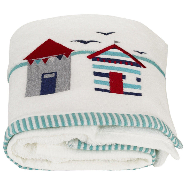 Beach Huts Towel - Williamsons Factory Shop
