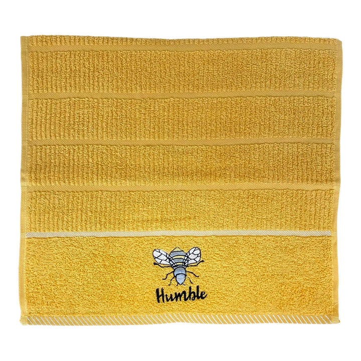 Bee Humble Kitchen Towel Yellow-Williamsons Factory Shop