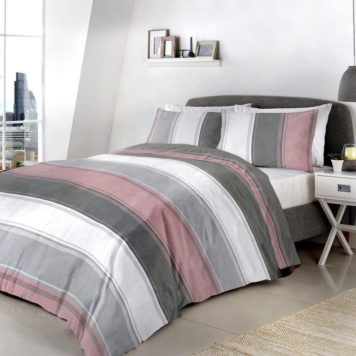 Betley Duvet Cover Set - Blush - Williamsons Factory Shop
