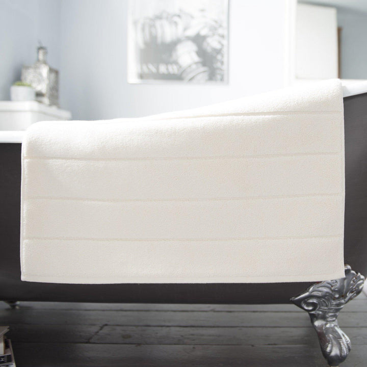 Bliss Pima Cotton Bath Mat - Cream - Williamsons Factory Shop
