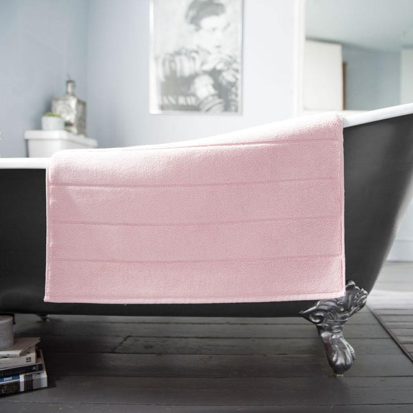 Bliss Pima Cotton Bath Mat - Pink-Williamsons Factory Shop
