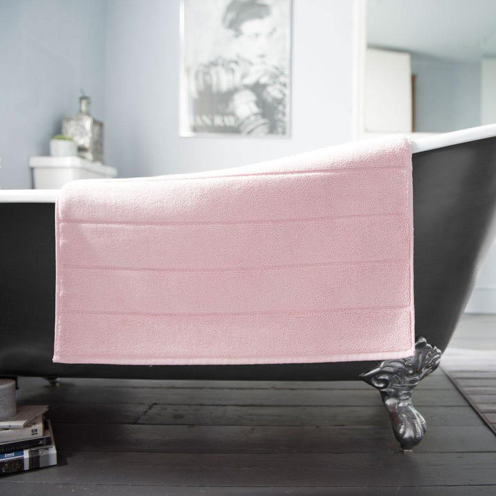 Bliss Pima Cotton Bath Mat - Pink - Williamsons Factory Shop