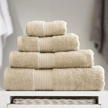 Bliss Towel Pima Cotton 650gsm - Biscuit - Williamsons Home
