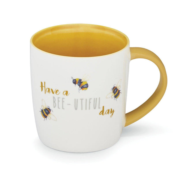 Bumble Bees Barrel Mug Bee-utiful Day-Williamsons Factory Shop