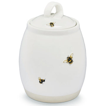 Bumble Bees Ceramic Biscuit Canister - Williamsons Home
