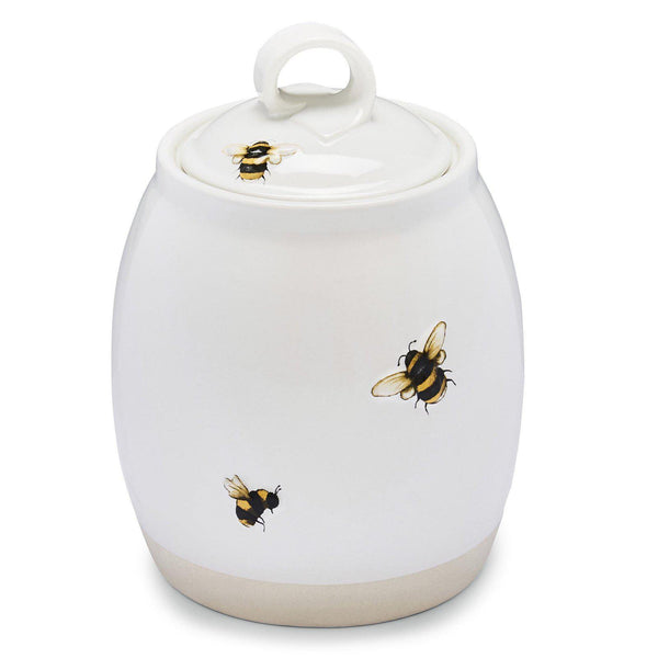 Bumble Bees Ceramic Coffee Canister-Williamsons Factory Shop