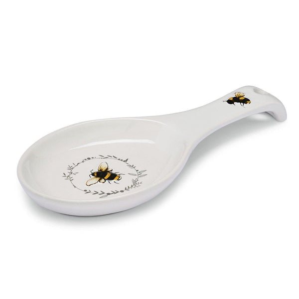 Bumble Bees Ceramic Spoon Rest-Williamsons Factory Shop