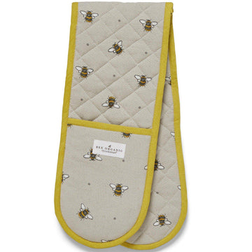 Bumble Bees Double Oven Glove - Williamsons Home
