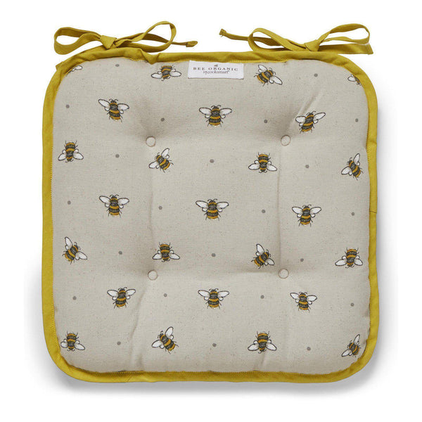 Bumble Bees Seat Pad-Williamsons Factory Shop
