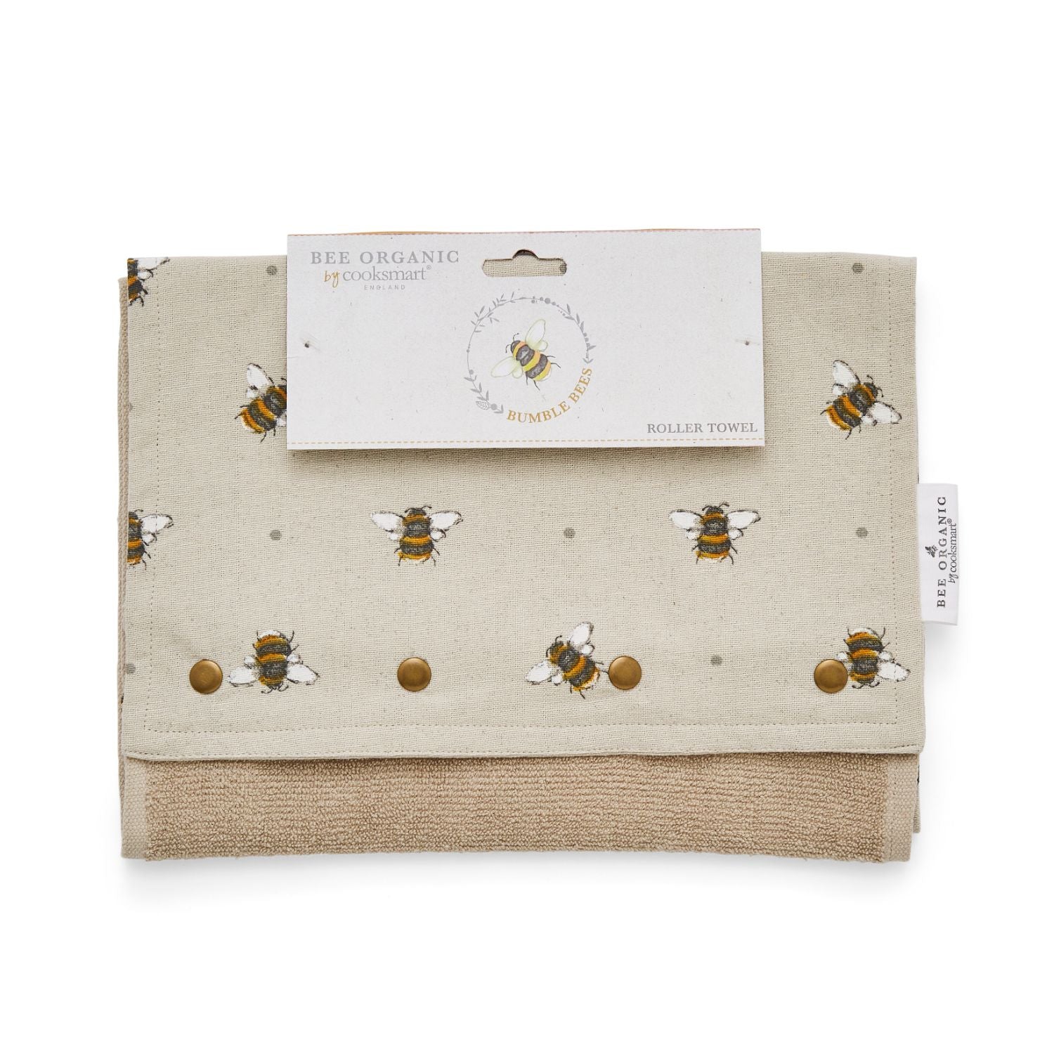 Bumble Bees Roller Hand Towel