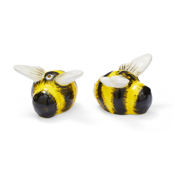 Bumble Bees Ceramic Salt & Pepper Shaker Set - Williamsons Factory Shop