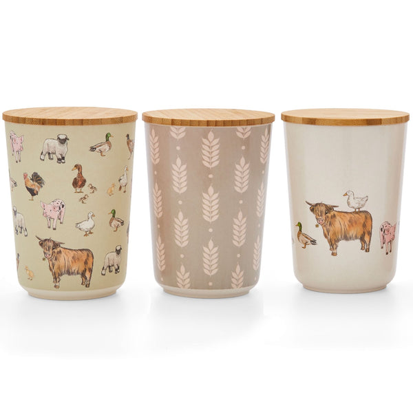 Buttercup Farm Bamboo Canister