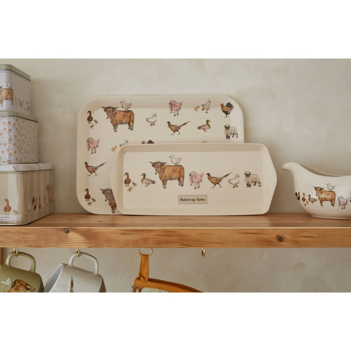 Buttercup Farm Bamboo Tray - Williamsons Factory Shop