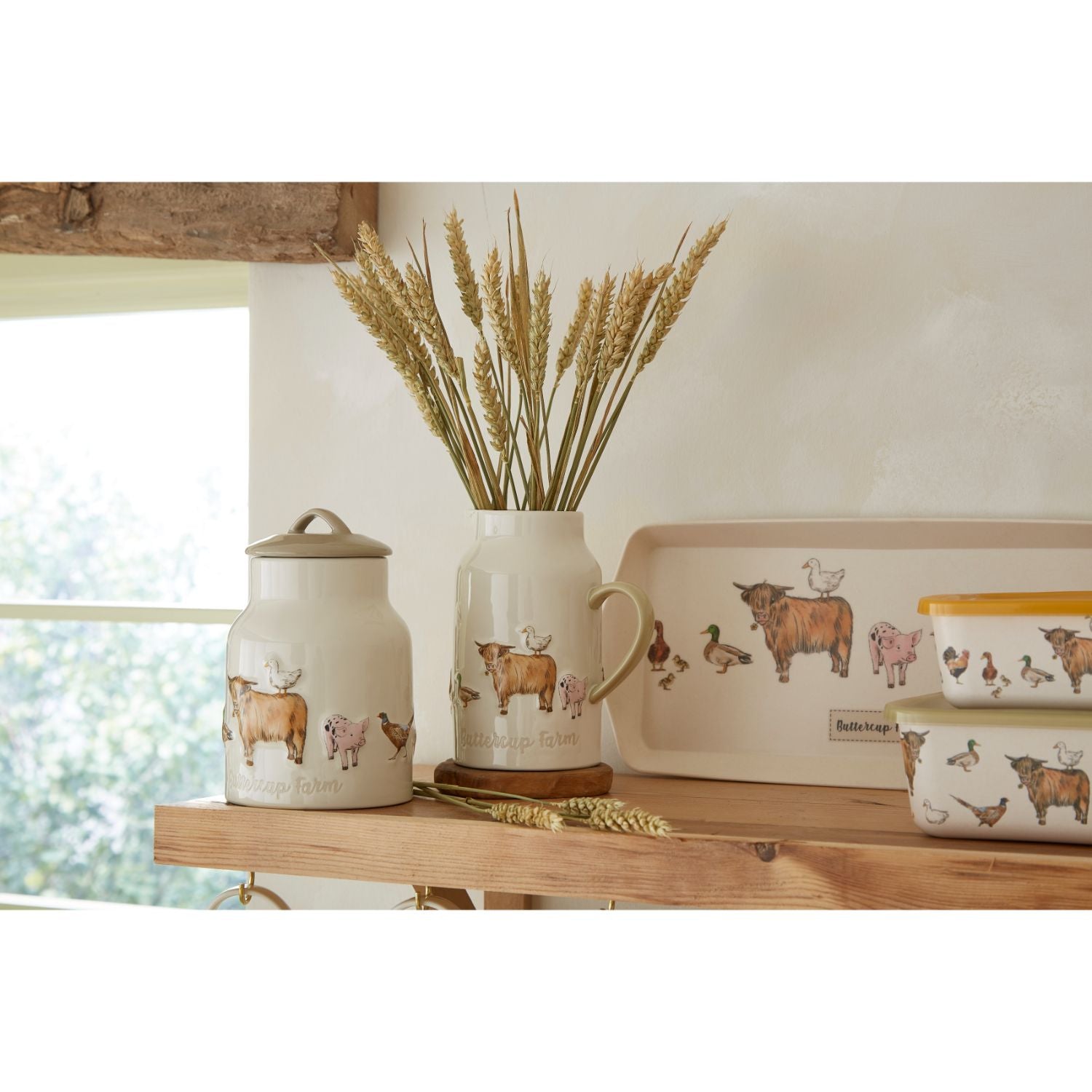 Buttercup Farm Bamboo Tray