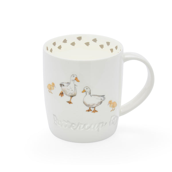 Buttercup Farm Barrel Mug - Ducks - Williamsons Factory Shop
